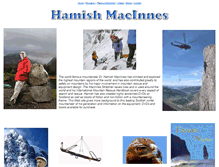 Tablet Screenshot of hamishmacinnes.com